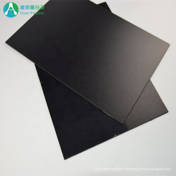 OCAN Black Rigid PVC-Blatt für Fotoalbum